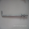 Hot Dip Galvanized L Anchor Bolts